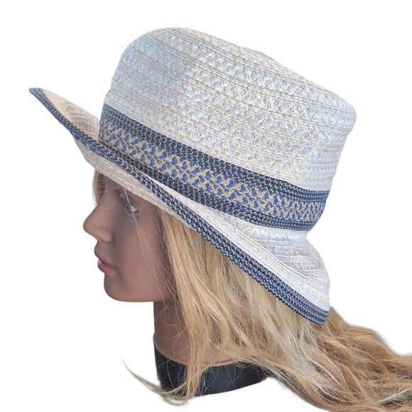 ERIC JAVITS Hat Big Deal Squishee Woven Packable Fedora UV UPF 50+ Sun Protect main image 4